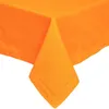 HOMESCAPES Nappe orange 178 x 300 cm, 100% coton Voir les images du produit 2