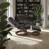 tectake® Fernsehsessel Willy mit Hocker Produktbild-Vorschau 9