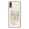MuchoWow® Handyhülle Schutzhülle Hülle für Huawei P20 Blume Produktbild-Vorschau 1