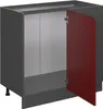 Szafka narożna Vicco R-Line Czerwony 86 cm  J-Shape BR Podgląd zdjęcia produktu 6
