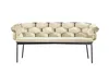 KAWOLA Bank MONTY Sitzbank 240cm Velvet cremeweiß Produktbild-Vorschau 8