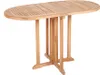Massiver Balkontisch EMPIRE TEAK 120cm Teakholz Produktbild-Vorschau 10