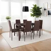 A dining room setting with a table and chairs. Náhled obrázku produktu