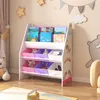 [en.casa] Kinderregal Ponteceso Bücherregal mit 2 Podgląd zdjęcia produktu 1