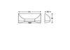 Briloner LED Wandleuchte Titan 4 x 0,06W 14lm Tageslicht Produktbild-Vorschau 5