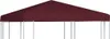 Tetto a padiglione 310 g / m² 3x3 m rosso vino Anteprima dell’immagine prodotto 6
