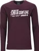 Übergrößen Longshirt Lone Star weiß AHORN SPORTSWEAR Maroon Produktbild-Vorschau 1