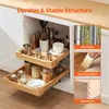 VEVOR ausziehbarer 2-stufiger Schrank-Organizer Produktbild-Vorschau 2