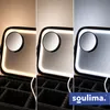 Soulima 27236 LED-Kosmetikkoffer mit Spiegel, schwarz Produktbild-Vorschau 9