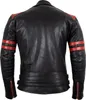 Retro Motorrad Lederjacke 80´s oldschool in verschieden Produktbild-Vorschau 2