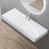 doporro Lavabo da Appoggio o Sospeso Rettangolare 120 cm in Anteprima dell’immagine prodotto 1