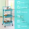 COSTWAY Wózek do serwowania na kółkach, wózek kuchenny z Podgląd zdjęcia produktu 2