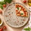 2 piatti per pizza Granito, diametro 31,5 cm, piatti XL per Anteprima dell’immagine prodotto 4