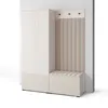Garderoben-Set Ritmo version 1 – gefräste Kleiderschrank Produktbild-Vorschau 2