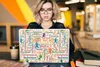 MuchoWow® Laptop Aufkleber Sticker Cover Muster - Sport - Produktbild-Vorschau 5