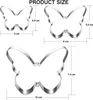 Ausstechformen Set Schmetterling UKoosien 3 Stück- Backen & Produktbild-Vorschau 6