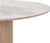 Minamata eetkamertafel 100x210cm, keramisch tafelblad wit, Productafbeelding-voorbeeld 3