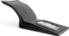 An open black leather wallet is shown against a white background. Anteprima dell’immagine prodotto