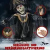 HOMCOM Halloweenová dekorácia – 178 cm vysoká kostra Náhľad obrázku produktu 6