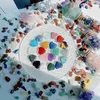 20 pezzi cristalli cuore gemme quarzo rosa ametista pietre Anteprima dell’immagine prodotto 5