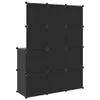 VidaXL 340582, Czarny, Polipropylen, Stal, 465 mm, 1440 mm Podgląd zdjęcia produktu 5