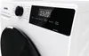 Close-up of the control panel and door of a white washing machine. Produktbild-Vorschau