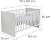roba Kinderzimmerset 'Maren' 3-teilig - Bett 70x140 + Produktbild-Vorschau 4