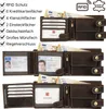 Leder Geldbörse Herren RFID Portemonnaie Echtleder Produktbild-Vorschau 4