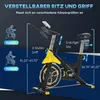 HOMCOM Fahrradtrainer höhenverstellbar Rollentrainer Stahl Produktbild-Vorschau 4