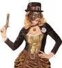 Auffällige Retro-Maske Steam-PunkMaske Halbmaske Dieselpunk Produktbild-Vorschau 3