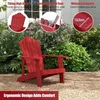 KOMFOTTEU Stolička Adirondack s držiakom na nápoje, Náhľad obrázku produktu 4