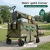 Sekey Klappbar Bollerwagen mit Faltbarer Heckklappe, 160L & Produktbild-Vorschau 7