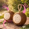 4 Stck Kokosnüsse ganz Vogelfutter Fettfutter Winterfutter Produktbild-Vorschau 3