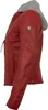 Mauritius - Damen Lederjacke Lammnappa Kapuze rot : 3XL Produktbild-Vorschau 2