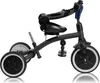 A black and blue tricycle is shown against a white background. Anteprima dell’immagine prodotto