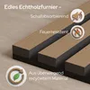 AREBOS Eiche Akustikpaneele 120x60 – 2er Set Produktbild-Vorschau 6