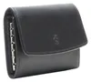 Esquire Cuir étui à clés Logo Key Case Black noir Voir les images du produit 3