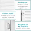 Collage of product features for a white cabinet. Náhled obrázku produktu