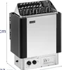 Expondo Uniprodo Saunaofen - 9 kW - 30 bis 110 °C - inkl. Produktbild-Vorschau 7
