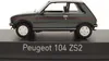 Norev 471401 Peugeot 104 ZS2 1979 gris foncé métallisé 1:43 Voir les images du produit 3