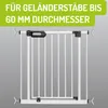 BOMI® BOMI Treppenschutzgitter Spindel aus Metall | 4 Stück Produktbild-Vorschau 4