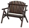Banc de jardin 2 places COSTWAY en bois, banc en bois Voir les images du produit 1
