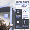 Wandregal Karo Schweberegal aus Holz Anthrazit Produktbild-Vorschau 5