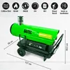 BAUTEC Ölheizgebläse 80 kW » Profiset mit 3 Schläuchen, Produktbild-Vorschau 3