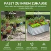 Verdego Hochbeet 120X60X60cm, Rechteckig, Aus Verzinktem Produktbild-Vorschau 4