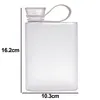 Flache Wasserflasche, auslaufsichere, schmale Produktbild-Vorschau 2