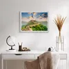 Gerahmtes Poster - Weißer Rahmen - Wand Berg asiatisch Produktbild-Vorschau 6