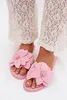 Damen flache Sandalen mit dekorativen Blumen Rosa Elzoria Produktbild-Vorschau 2