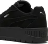 Close-up side view of a black Puma sneaker with a platform sole. Produktbild-Vorschau