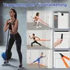 Widerstandsband-Set, 5 Trainingsstufen elast Band, 4,9cm Produktbild-Vorschau 4